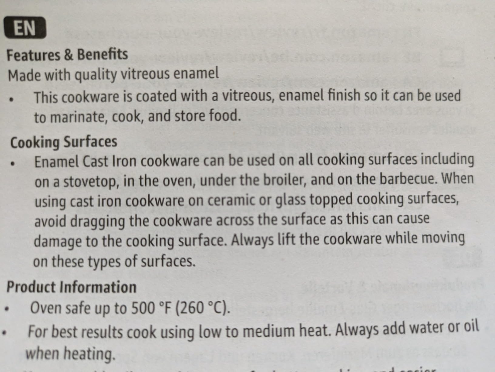Amazon Basics Enameled Cast Iron Dutch Oven Pot with Lid, Round, Dual Handles, Heavy-Duty, Oven Safe for Stews, Roasting, Baking, 4.3-Quart, White customer photo 2