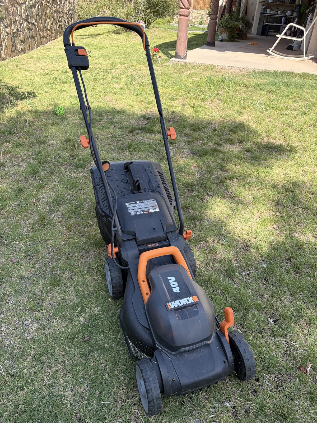 WORX Cordless Lawn Mower, 40V 14