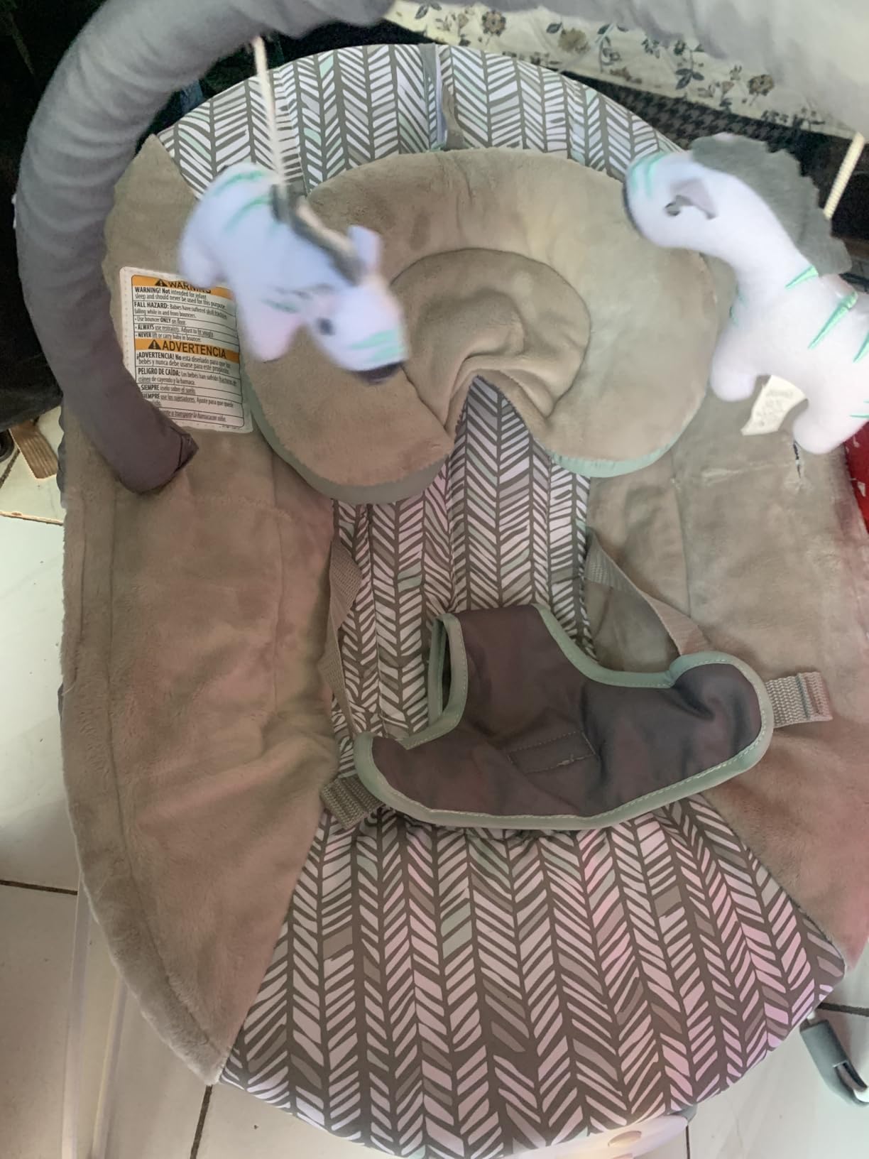 Smart Steps Trend EZ Bouncer, Bluebell customer photo 1