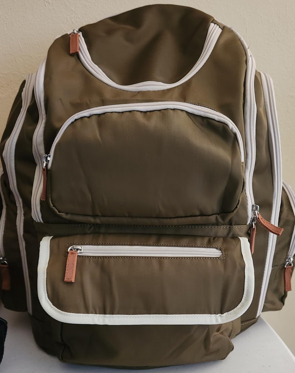 Mancro Diaper Bag Backpack, Dad Diaper Bag with 2 Side Insulated Pockets customer photo 2