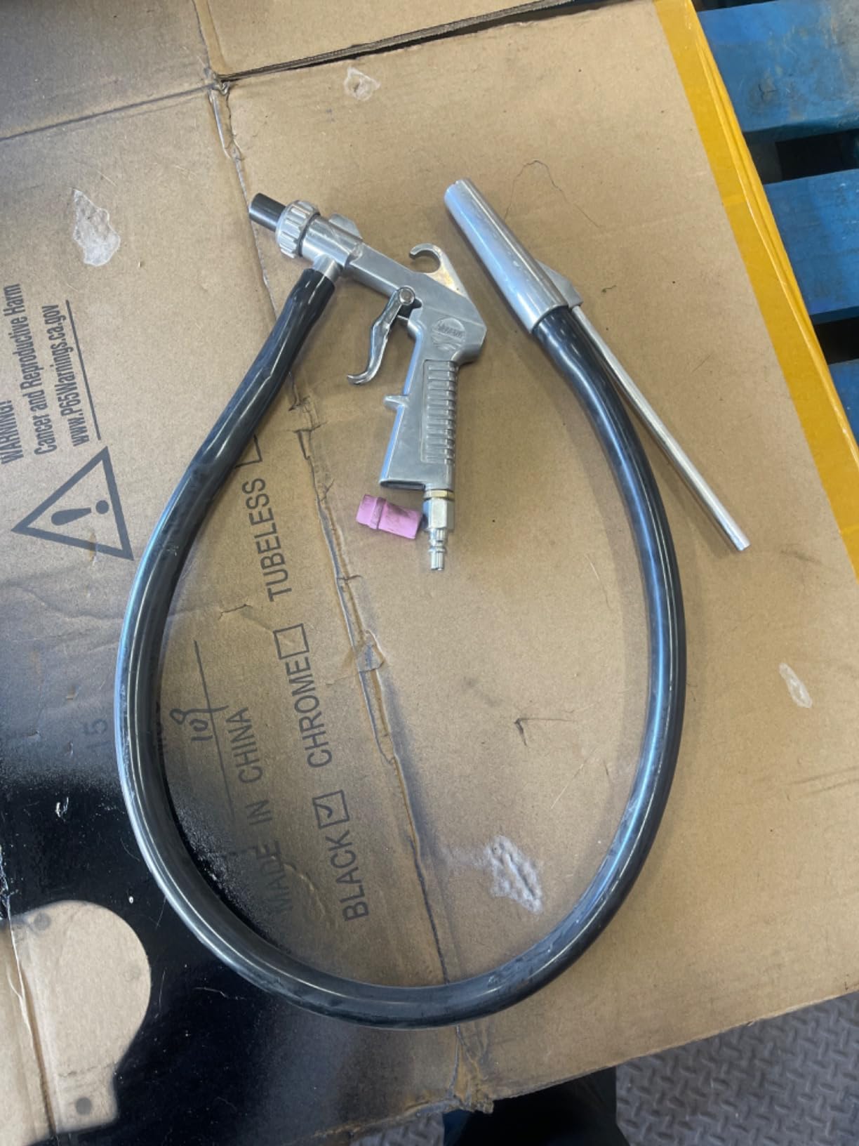 Wogoboo Sand Blaster Kit Blasting Sandblaster Siphon Feed Gun Nozzle Rust Remove Abrasive Sand Blasting for Sandblast Cabinets customer photo 1