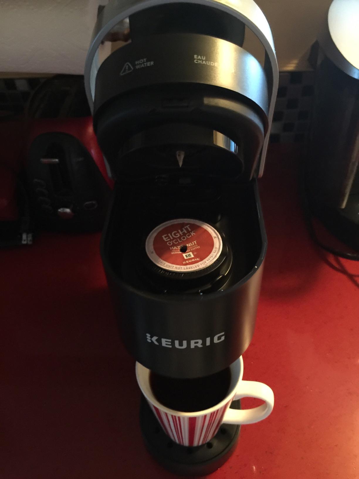Keurig K-Mini Single Serve K-Cup Pod Coffee Maker, 6 to 12oz Brew size, with Cord Storage, Perfect for Small Spaces, Black | Cord Storage, Small Spaces customer photo 2
