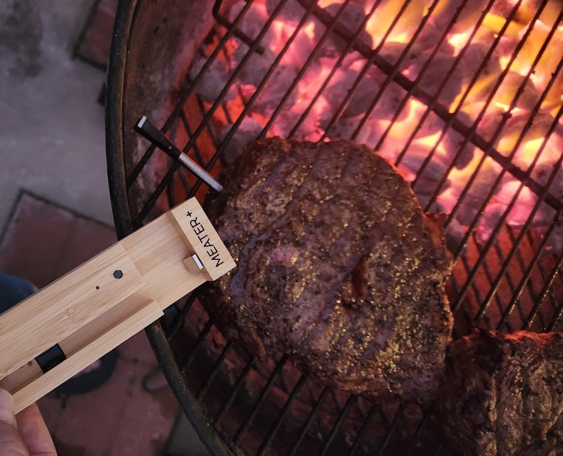 MEATER Plus Smart Meat Thermometer, Honey, Bluetooth, 165ft, Grill & Oven customer photo 1
