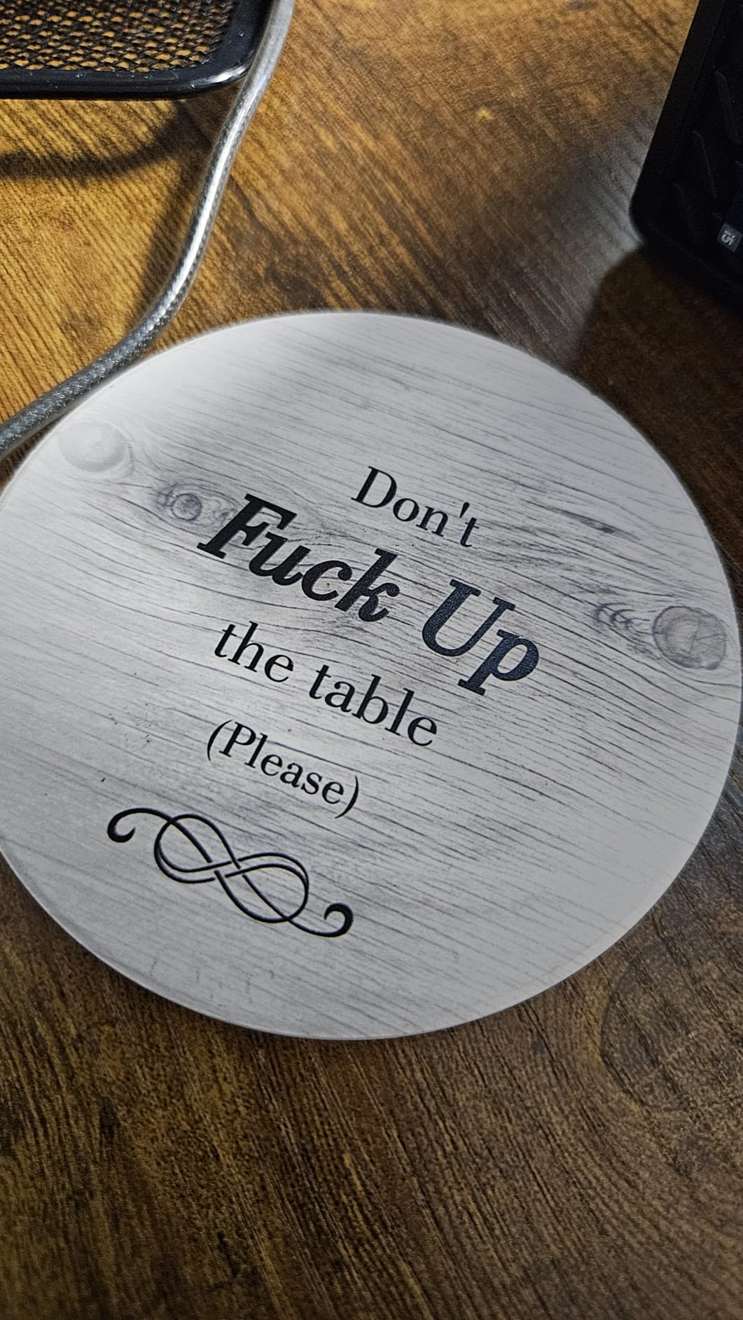 Funny Coasters - Perfect White Elephant Gifts - Unique Gifts for Women Men - Cool Friend Gifts - Secret Santa Gifts - Gag Gifts - Couples Gifts - Funny Housewarming Gifts - Birthday customer photo 1