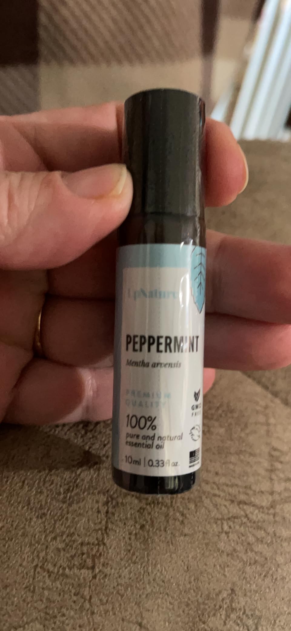 UpNature Peppermint Oil Roll On for Pregnancy Nausea & Morning Sickness customer photo 1