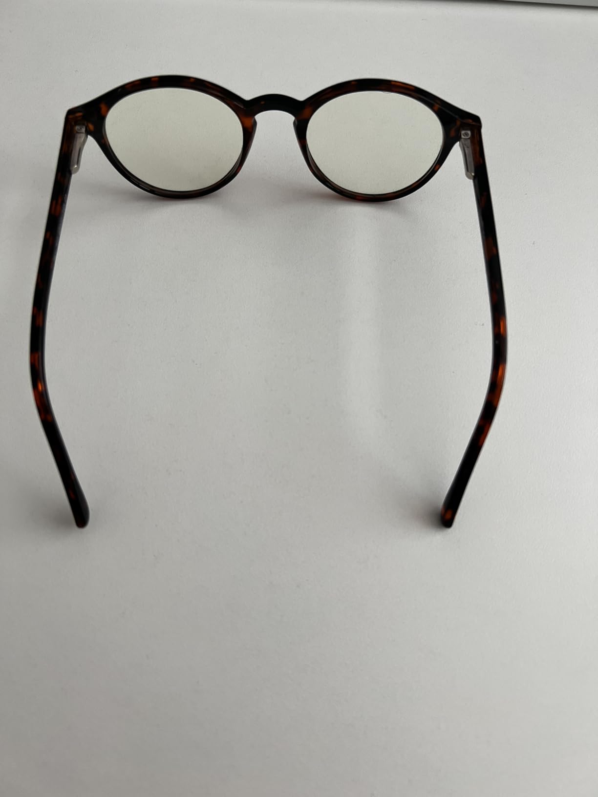 TIJN Blue Light Blocking Glasses Men Women,Vintage Round Frame Eyeglasses customer photo 1