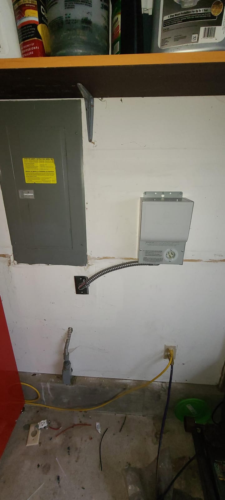 Nature's Generator Manual Transfer Switch Kit 15A 4 Circuits Indoor customer photo 1