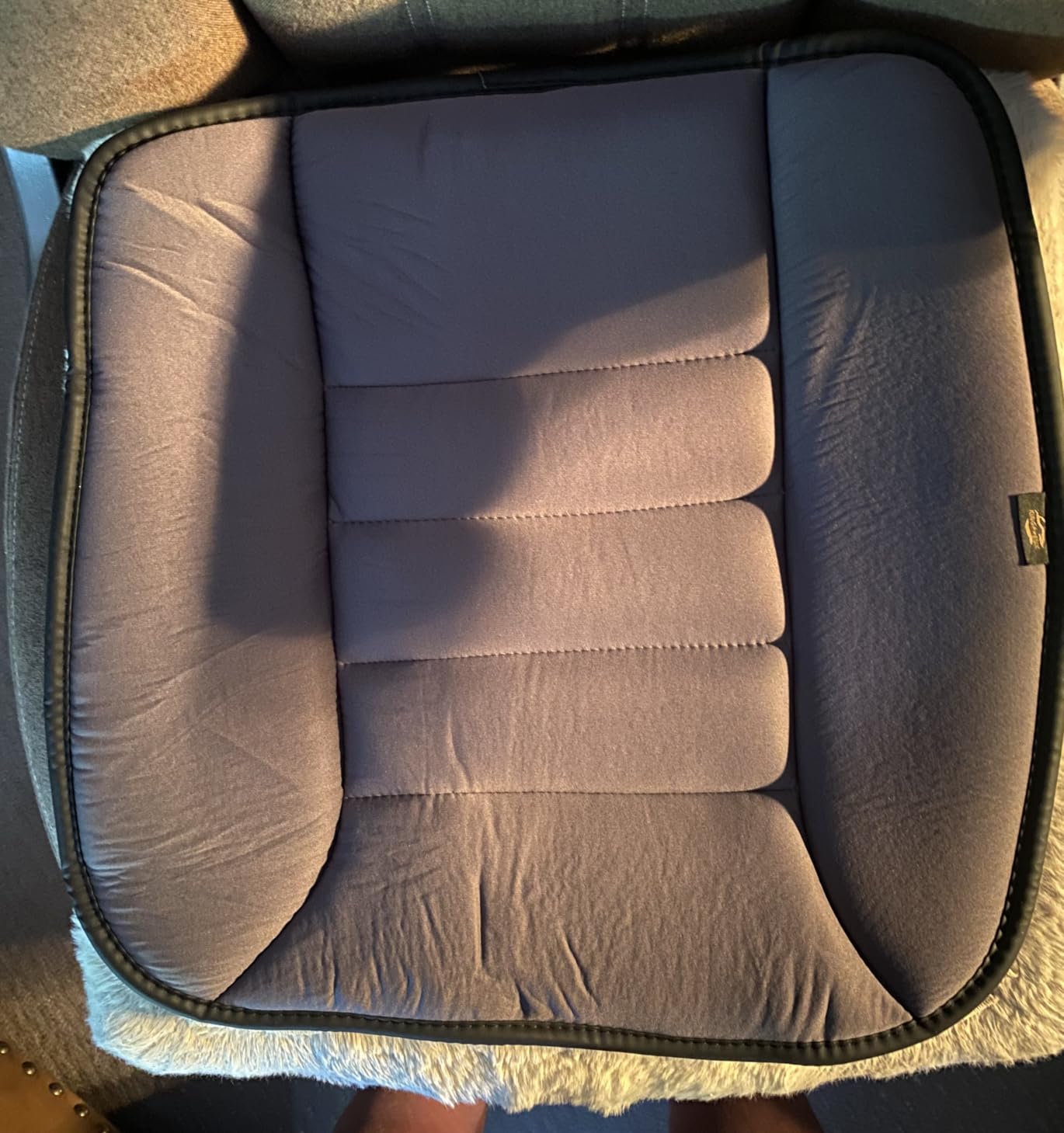 kingphenix Memory Foam Car Seat Cushion for Driver and Office Chair Comfort customer photo 1