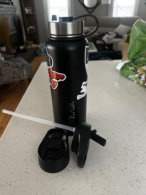 IRON °FLASK 40 oz Wide Mouth Water Bottle with Straw customer photo 1