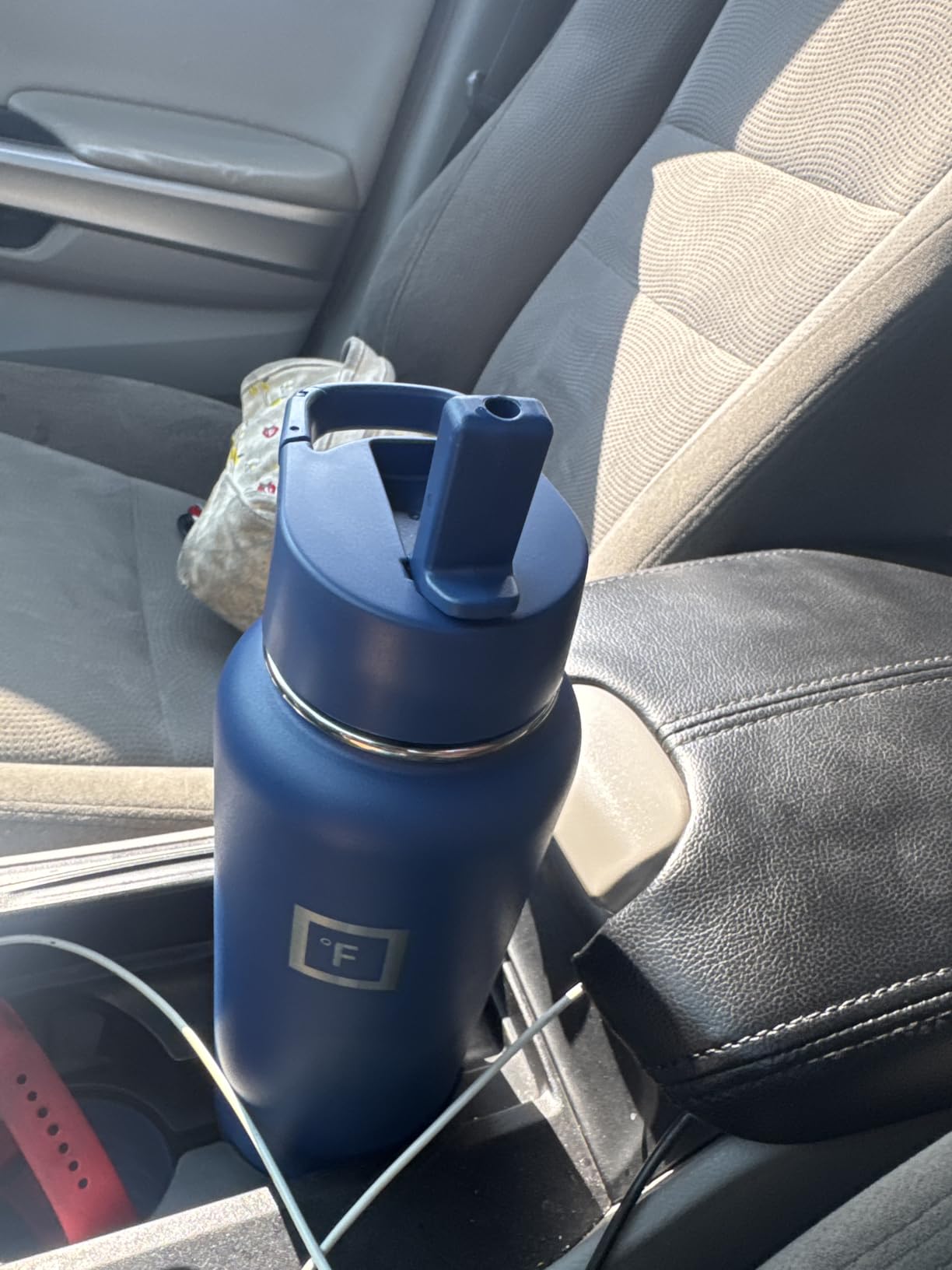 IRON °FLASK 40 oz Wide Mouth Water Bottle with Straw customer photo 2