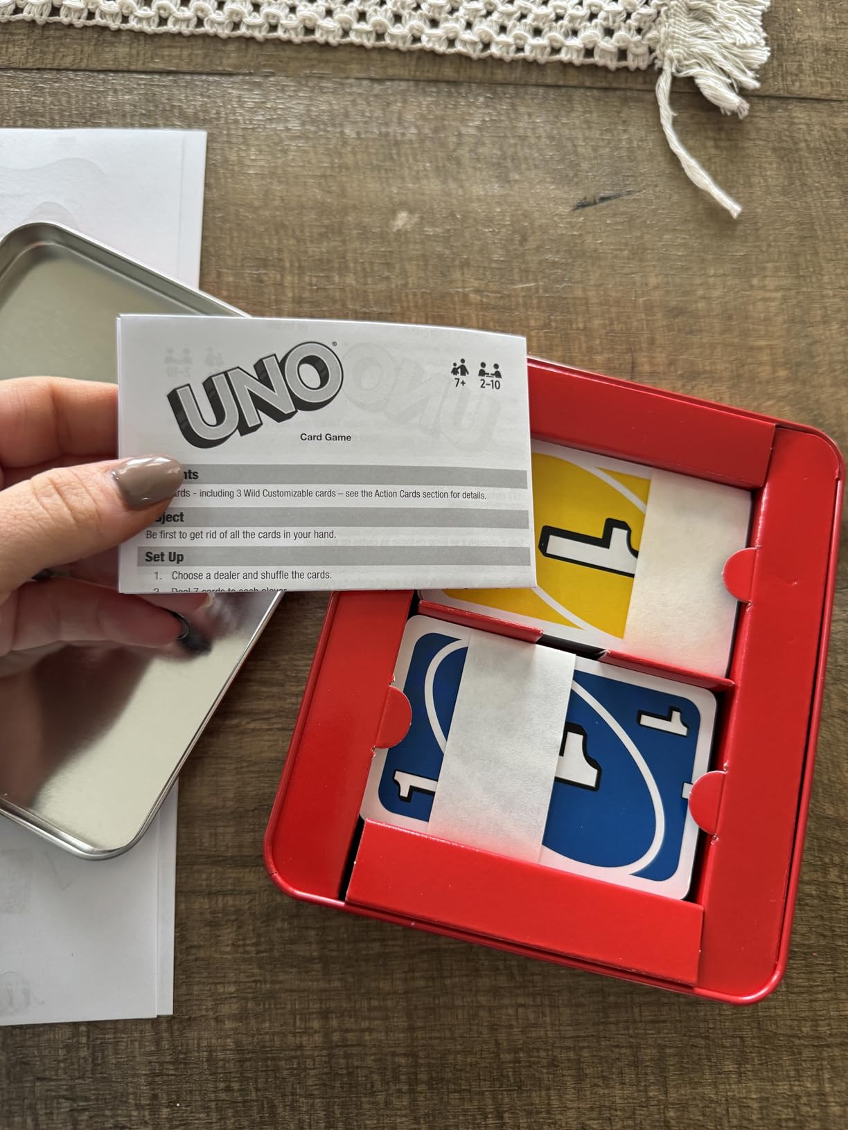 Mattel Games UNO Card Game, Ages 7+, 2-10 Players customer photo 2