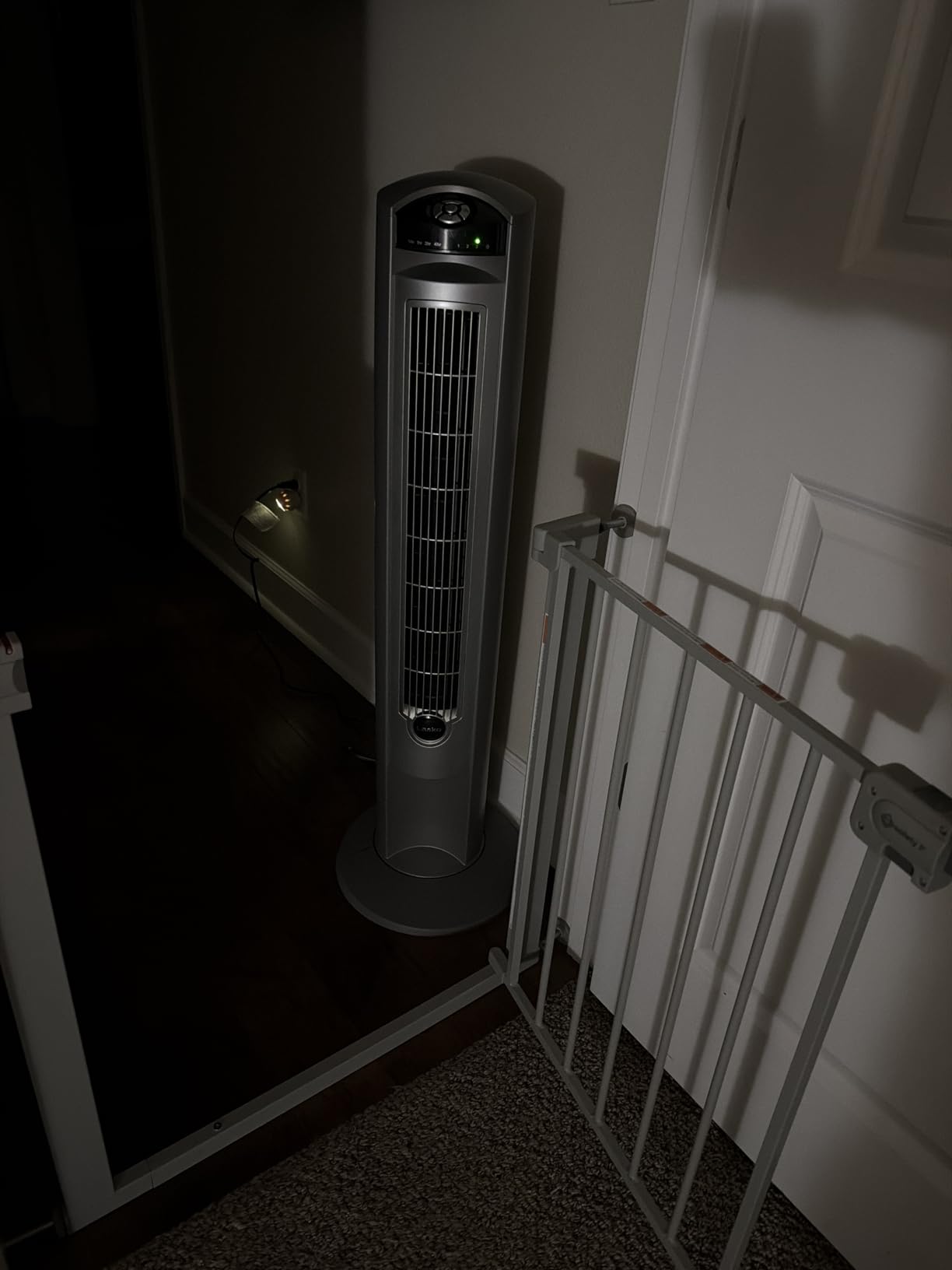 Lasko Oscillating Tower Fan with Remote - Quiet Standing Fan for Bedroom, Office, and Home - 3 Speeds - Powerful Cooling Air - T42954 - 42