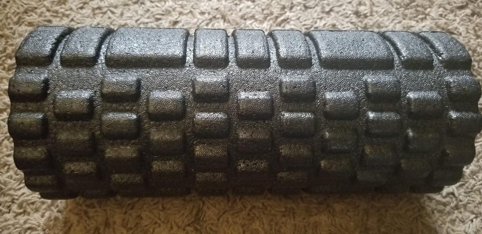 The Original Body Roller - High Density Foam Roller Massager for Deep Tissue Massage of the Back and Leg Muscles - Self Myofascial Release of Painful Trigger Point Muscle Adhesions (Blue) customer photo 2