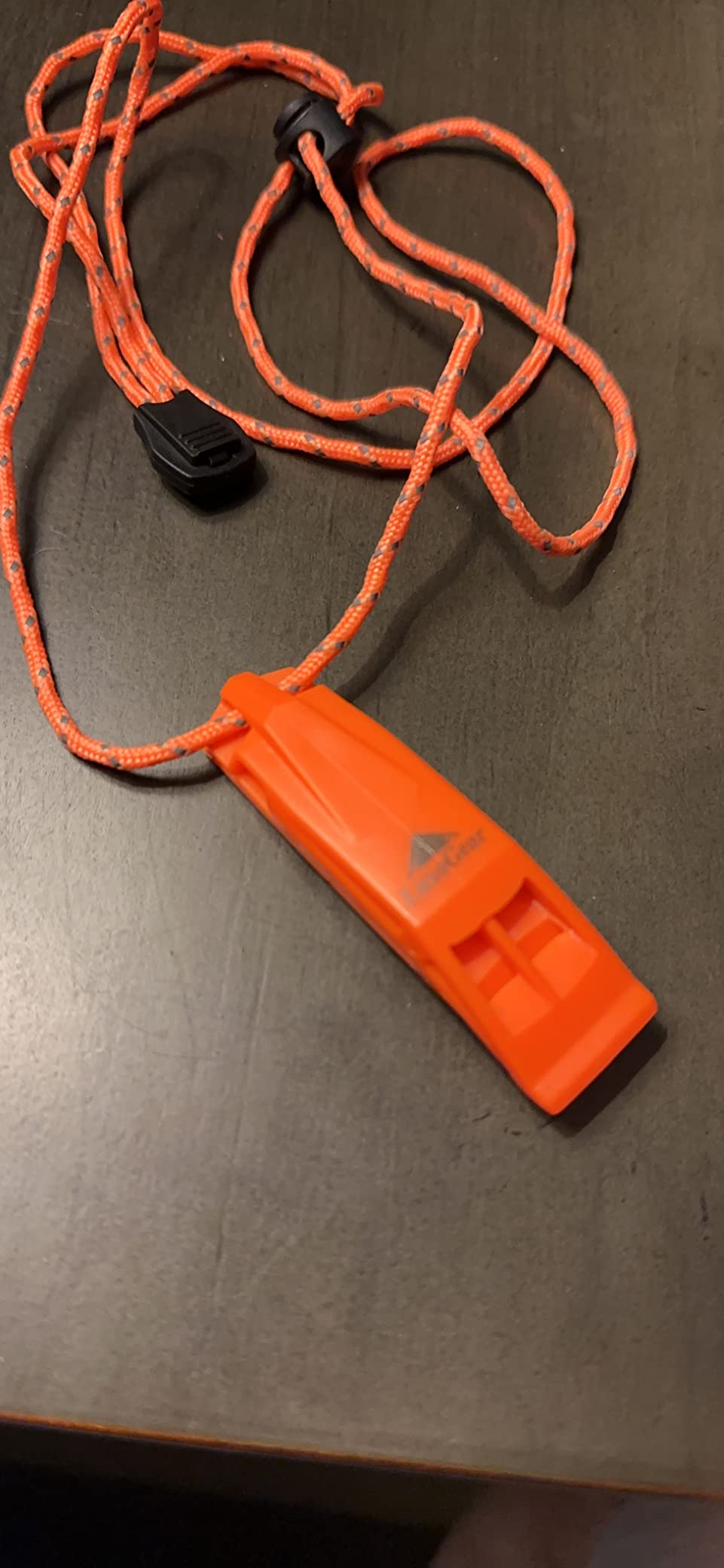 LuxoGear Emergency Whistles with Lanyard Safety Whistle Survival Shrill Loud Blast for Kayak Life Vest Jacket Boating Fishing Boat Camping Hiking Hunting Rescue Signaling Kids Lifeguard Plastic 2 Pack customer photo 1