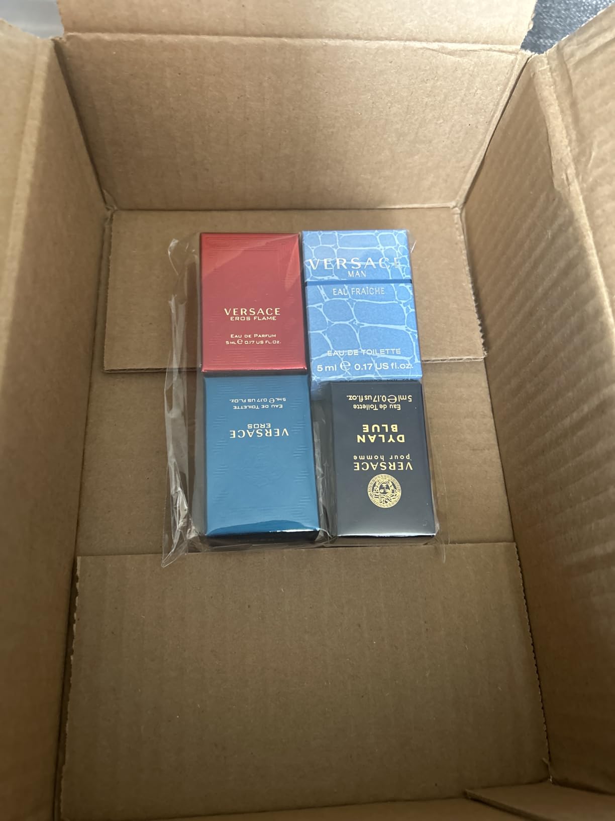 Versace 4 Piece Mini Gift Set for Men customer photo 1