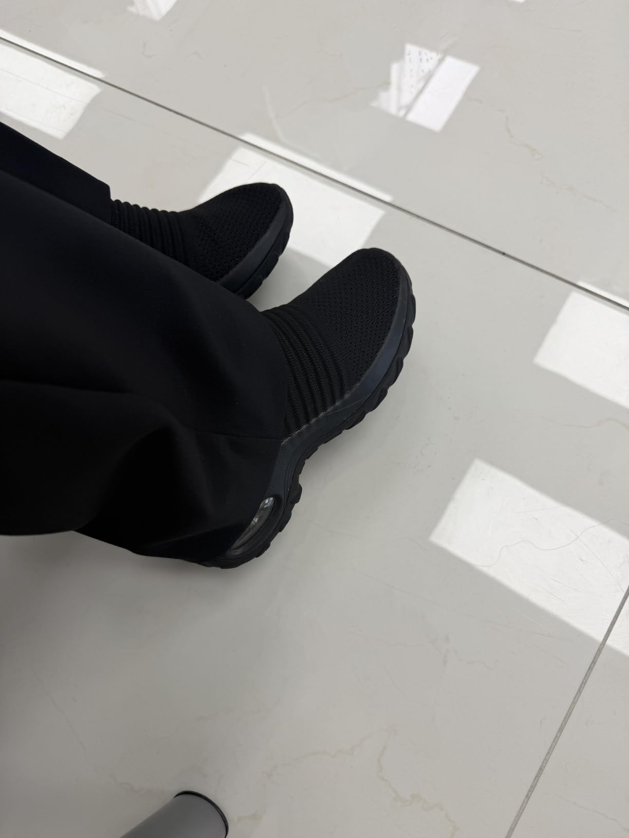 STQ Walking Shoes Women Slip on Sneakers Comfortable Ladies Work Nursing customer photo 2