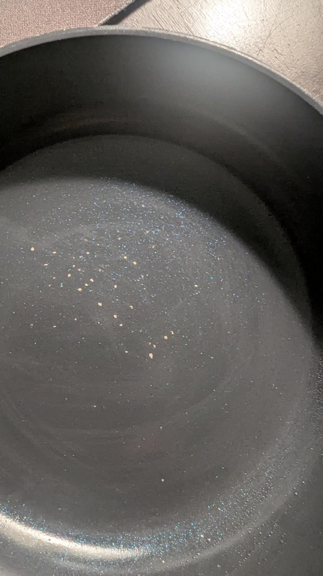 Blue Diamond Diamond Infused Ceramic Nonstick Mini Egg Pan, Blue customer photo 2