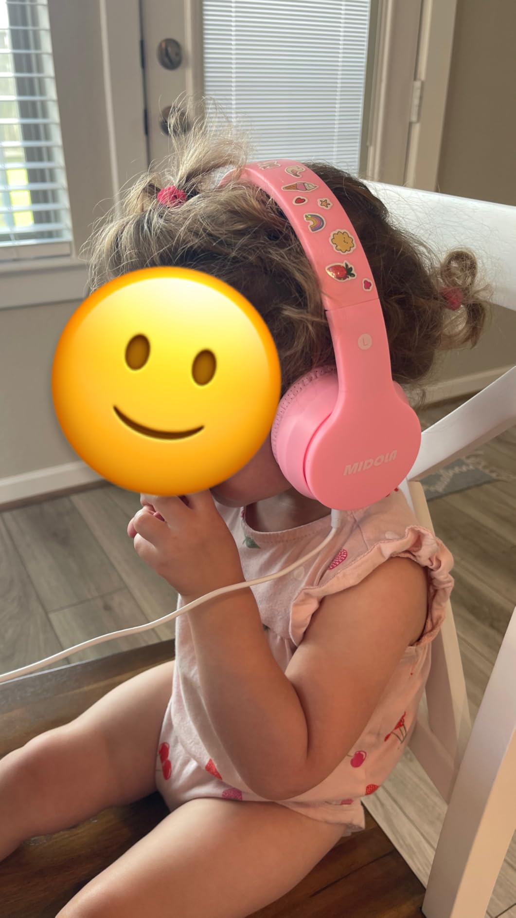 Kids Bluetooth Headphones Wireless 68 Hours,Safe Volume Limit 85/94dB Pink customer photo 1
