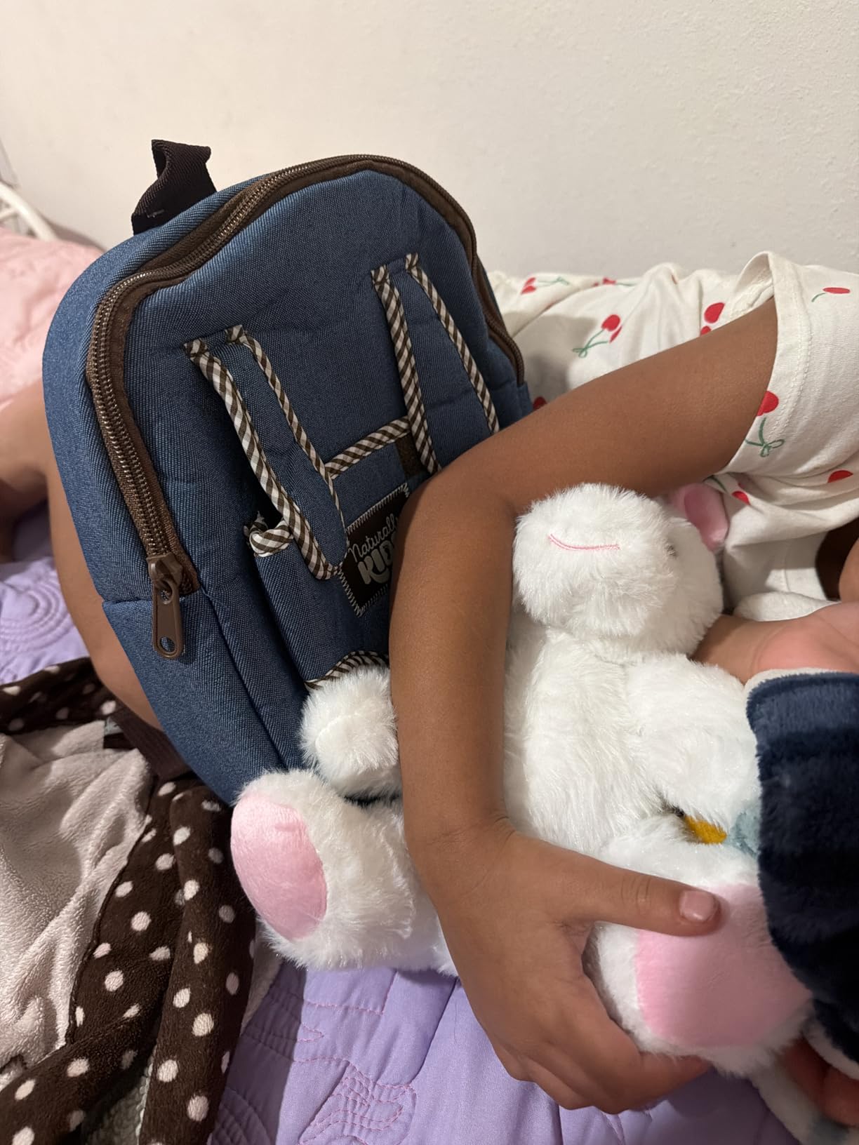 Naturally KIDS Toddler Backpack w. Plush Dinosaur Toy, Kids Gift 2 3 4 5 customer photo 1