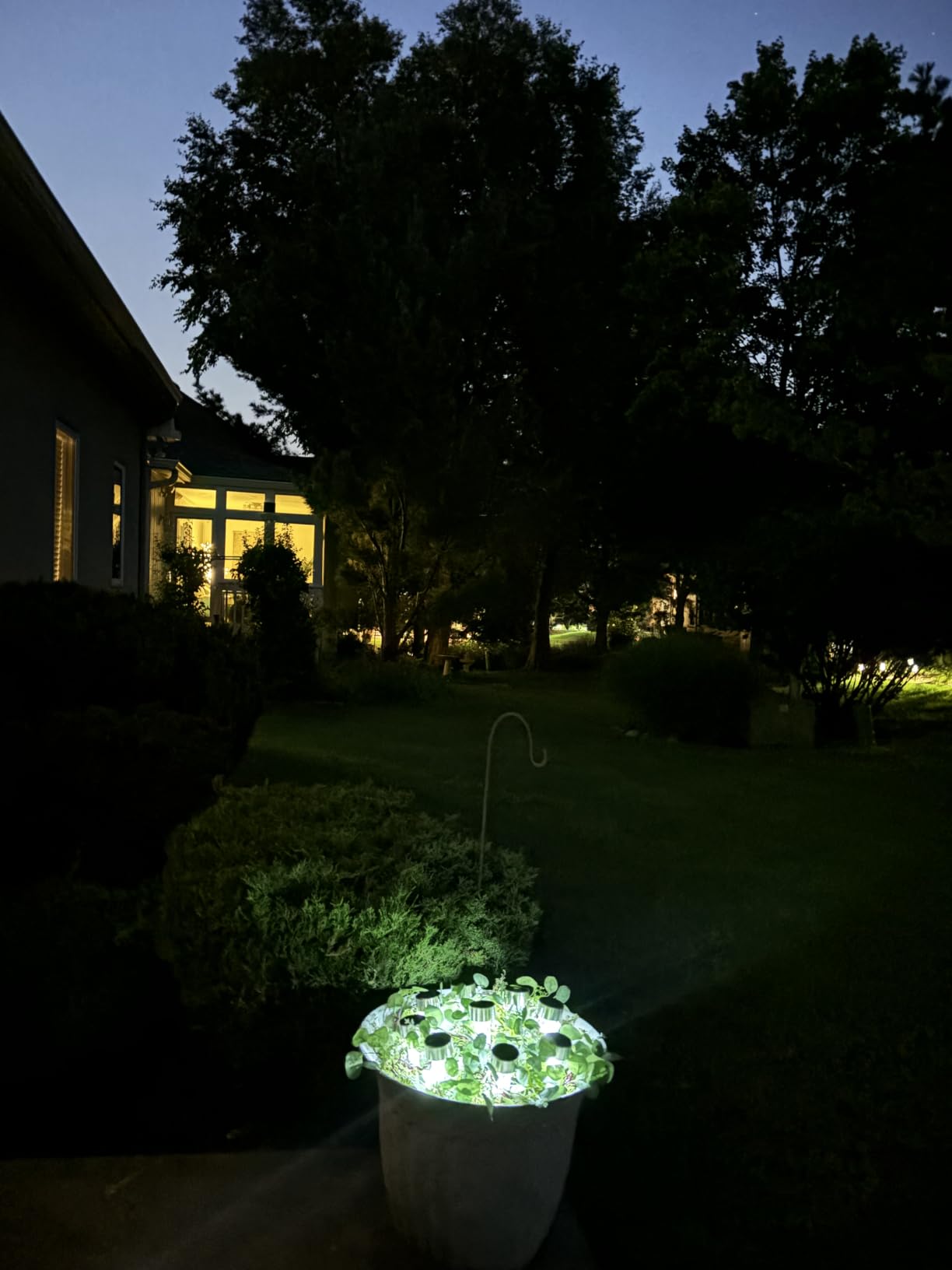 GIGALUMI 16 Pack Solar Lights Outdoor Waterproof, Stainless Steel customer photo 1
