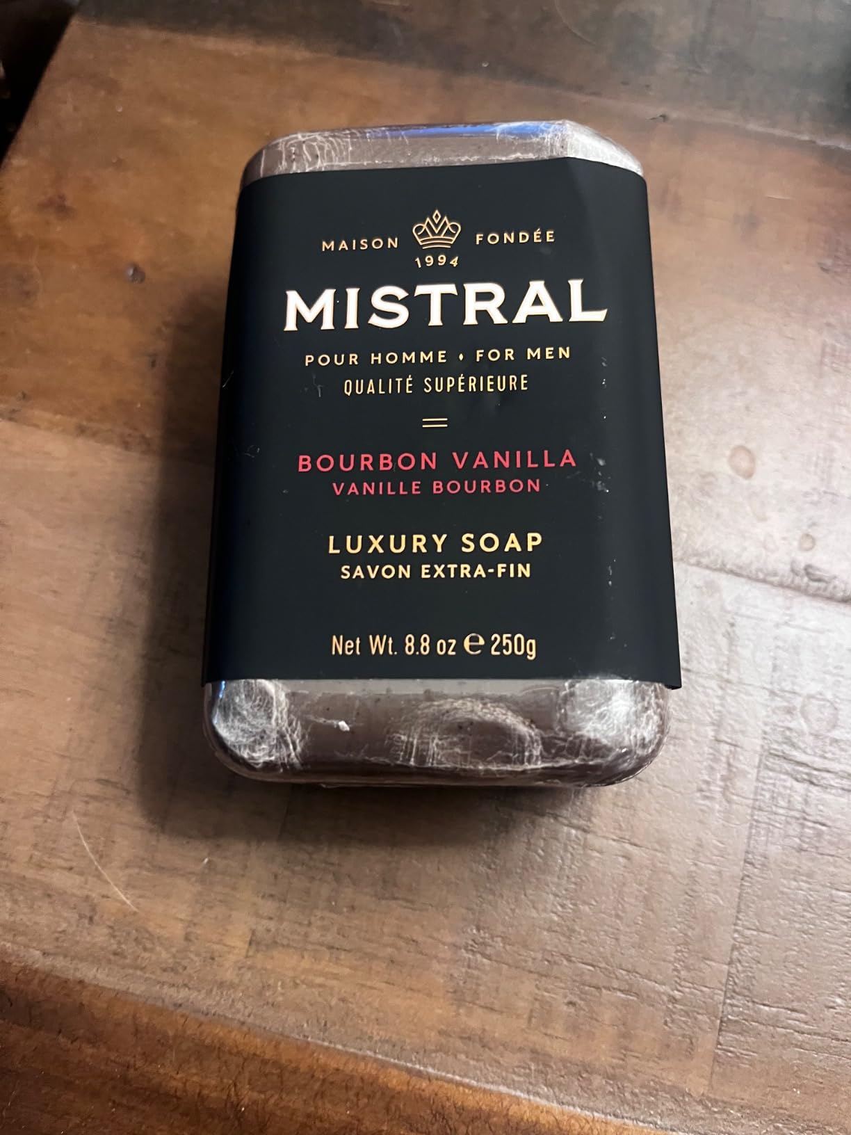 Mistral Men’s Luxury Bar Soap for Men, Spirits Gift Set (4 x 8.8 oz) customer photo 2