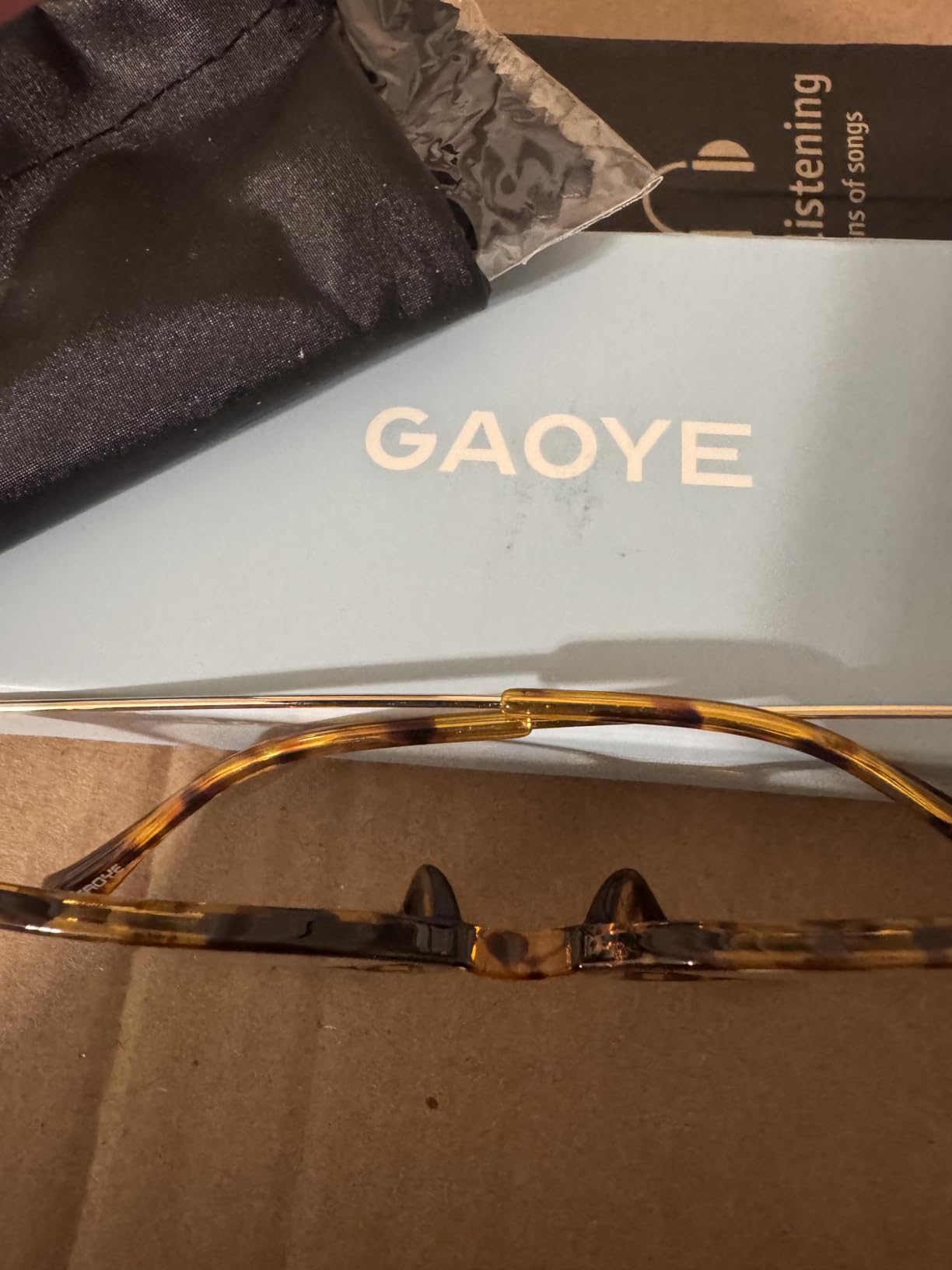 Gaoye Round Blue Light Blocking Glasses customer photo 1