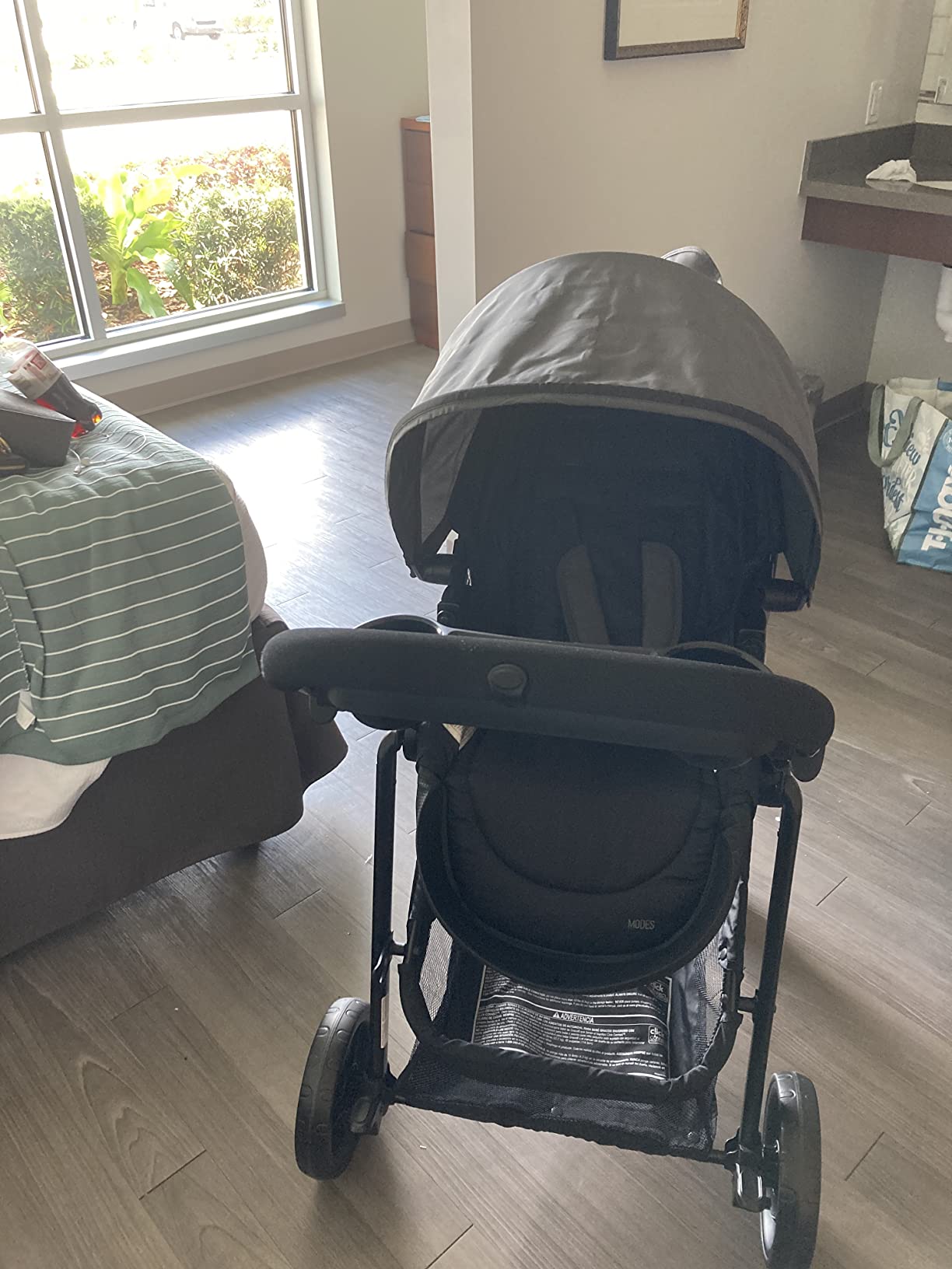 Graco Modes Element Travel System, Baby Car Seat and Stroller Combo, Includes: SnugRide Lite LX Infant Car Seat and Reversible Baby Stroller, Great Gift for New Parents, Canter customer photo 1