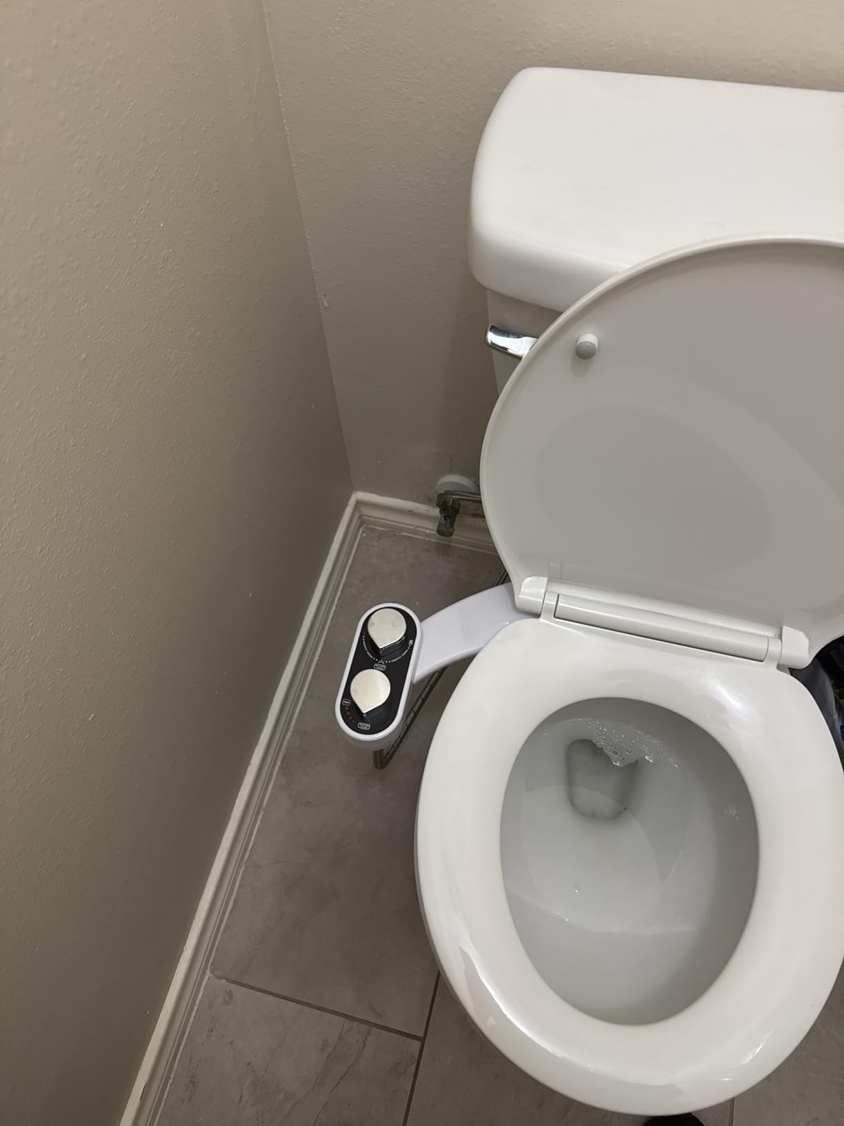 CLEAR REAR Bidet Attachment for Toilet Seat - Non-Electric with Self Cleaning Dual Nozzles, Leak Proof Connectors, Adjustable Water Spray, Rear & Feminine Wash - Hygienic Bathroom Upgrades customer photo 1