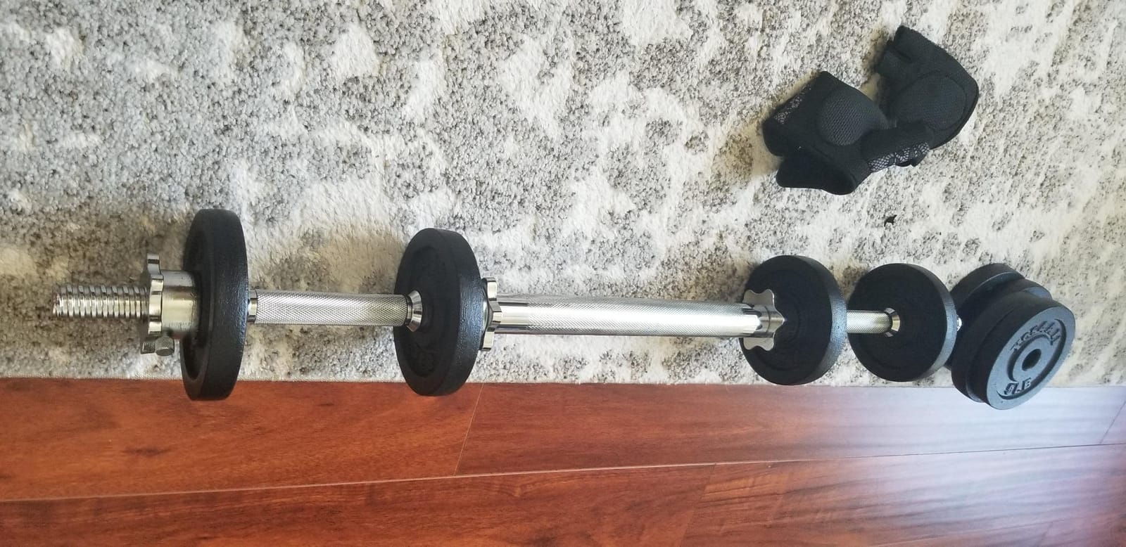 Yes4All Adjustable Dumbbell Set with Weight Plates/Connector - Exercise & Workout Equipment - Size Options 40lbs to 200lbs customer photo 1
