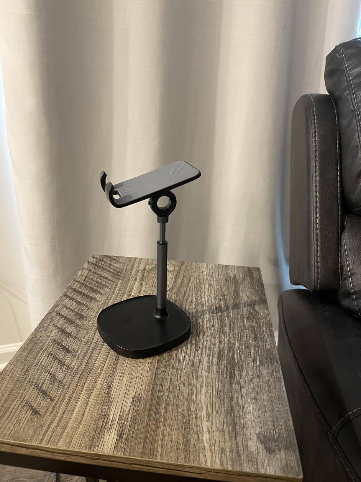LISEN Cell Phone Stand Phone Holder for Desk, Office Decor Gadgets for Men customer photo 1