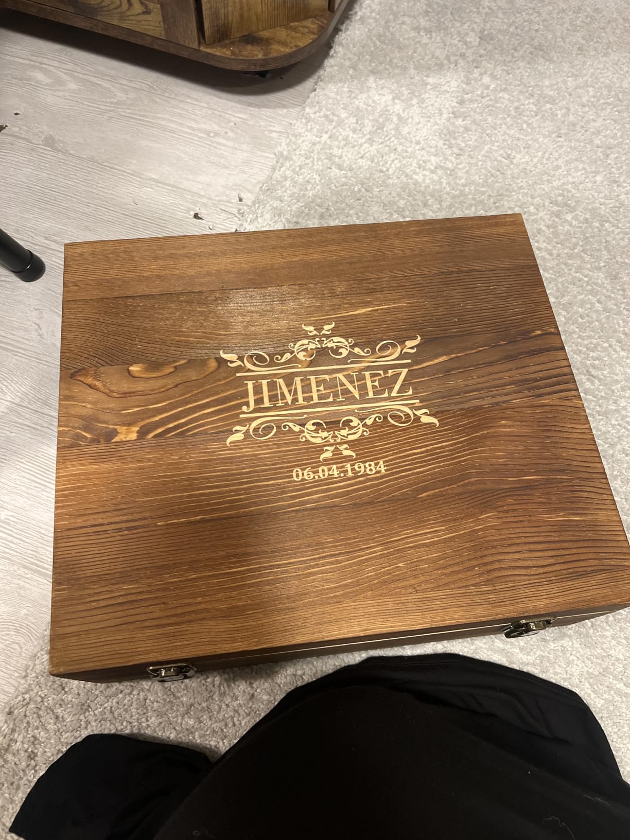 Personalized Whiskey Decanter Set, Whiskey Decanter Sets for Men, Customized Gifts for Men, Whisky Decanter Sets, Bourbon Decanter Set, Engraved Custom Scotch Glasses Liquor Lovers for Christmas customer photo 1