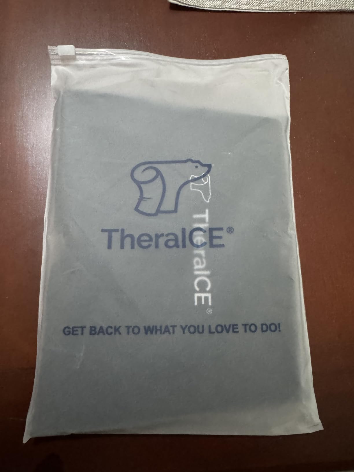 TheraICE Migraine Relief Cap, Headache Hat Ice Pack Mask, Cooling Head Wrap customer photo 2