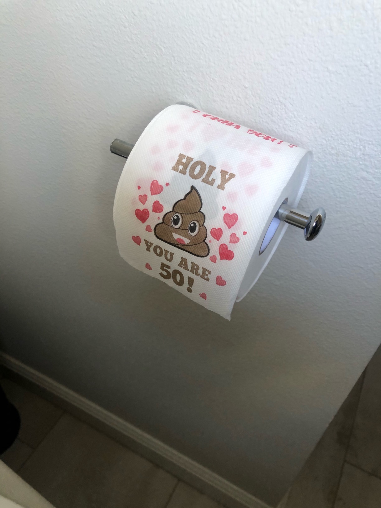 40th Birthday Gifts for Women, Men, Her, Him - Happy Prank Toilet Paper - 40th Birthday Decorations, Party Supplies Favors - 40 Years Old Funny Gag Gift Ideas, Novelty Bday Present for Friends, Family customer photo 1