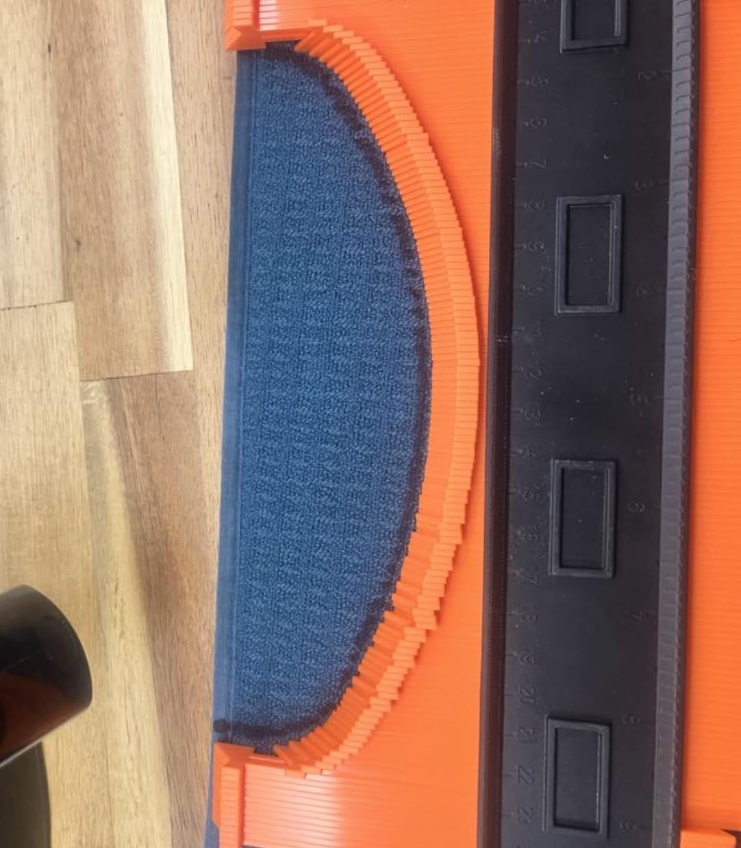 Saker Contour Gauge Profile Tool with Adjustable Lock 10 Inch Orange customer photo 1
