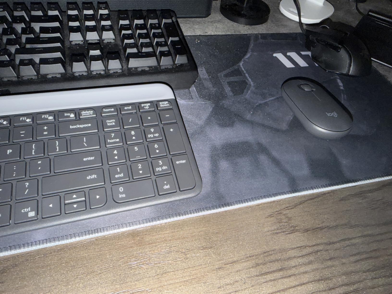 Logitech MK470 Slim Wireless Combo Compact Keyboard and Mouse - Off White customer photo 1