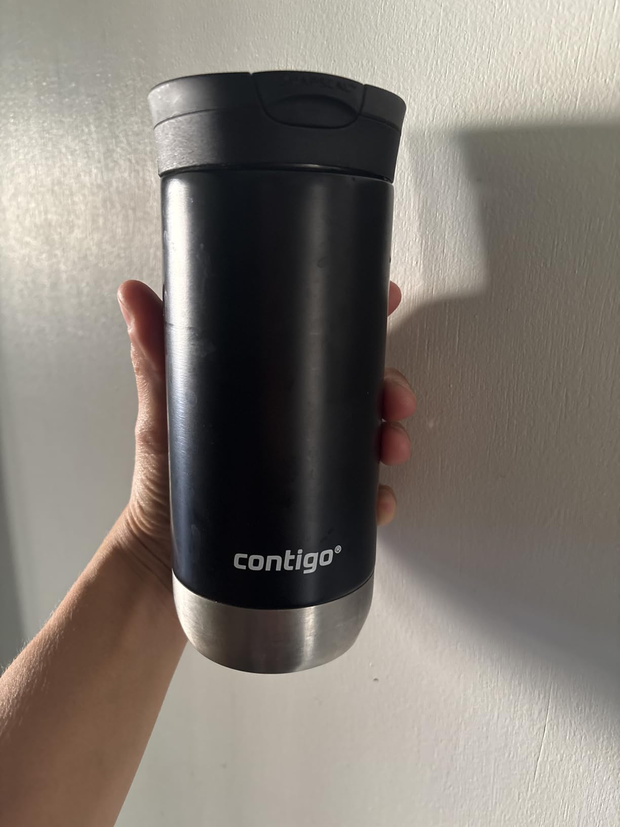 Contigo HuronTravel Mug Screw Cap Stainless Steel Drinking Cup customer photo 2