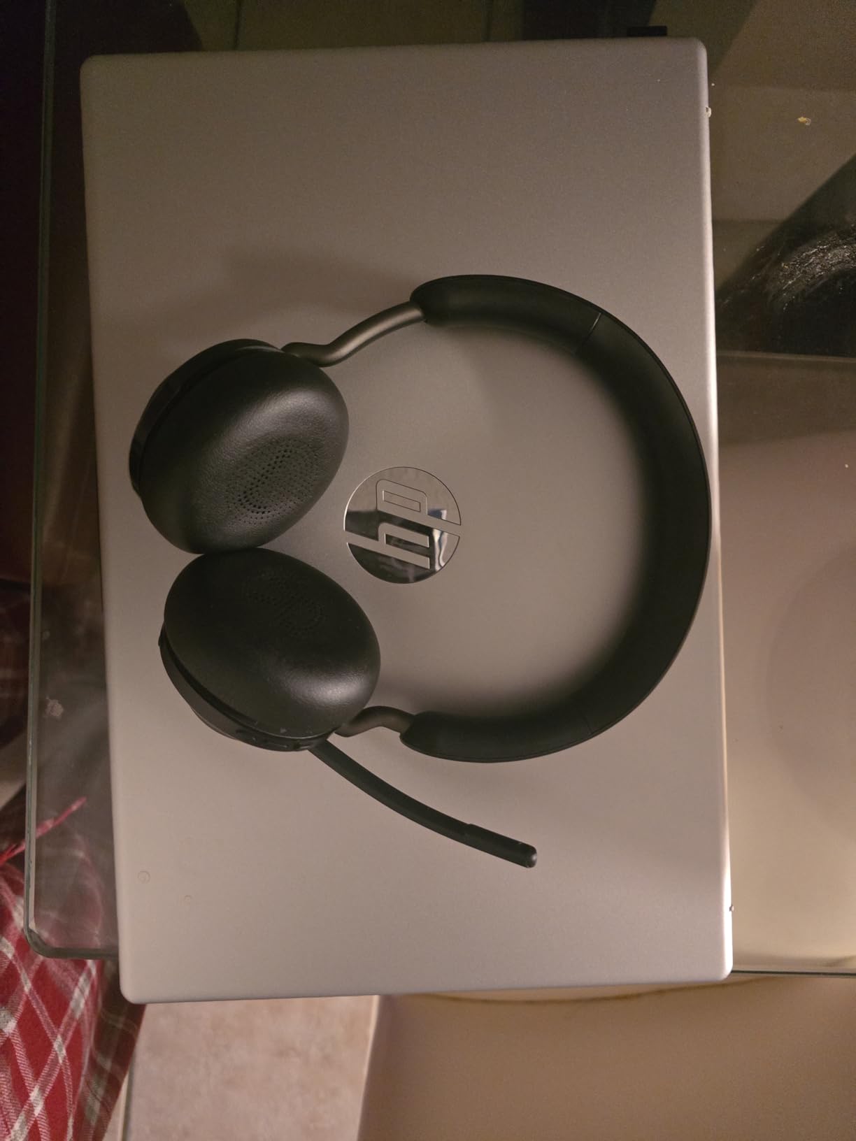 Jabra Evolve2 65 MS Wireless Headphones with Link380a, Stereo, Black – Wireless Bluetooth Headset for Calls and Music, 37 Hours of Battery Life, Passive Noise Cancelling Headphones customer photo 1