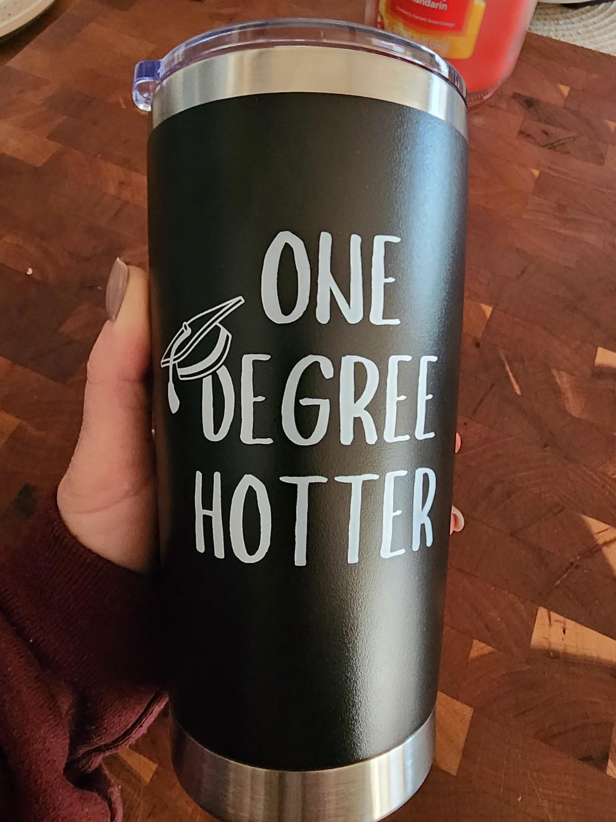 KLUBI Nurse Gifts for Women Men - Please Do Not Confuse Your Google Search With My Nursing Degree, Funny Nurse Google Tumbler, Graduation RN Gift, Nurses Day Week 20 Ounce Black Mug customer photo 1