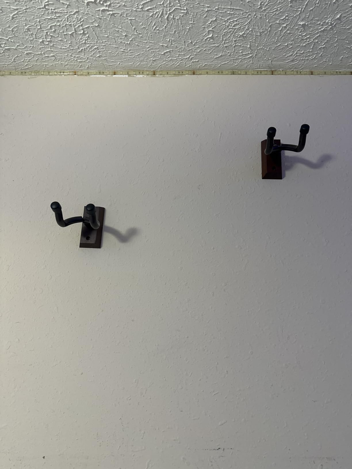 SNIGJAT Guitar Wall Mount 2 Pack, U-Shaped Wood Guitar Hanger Wall Hook customer photo 1