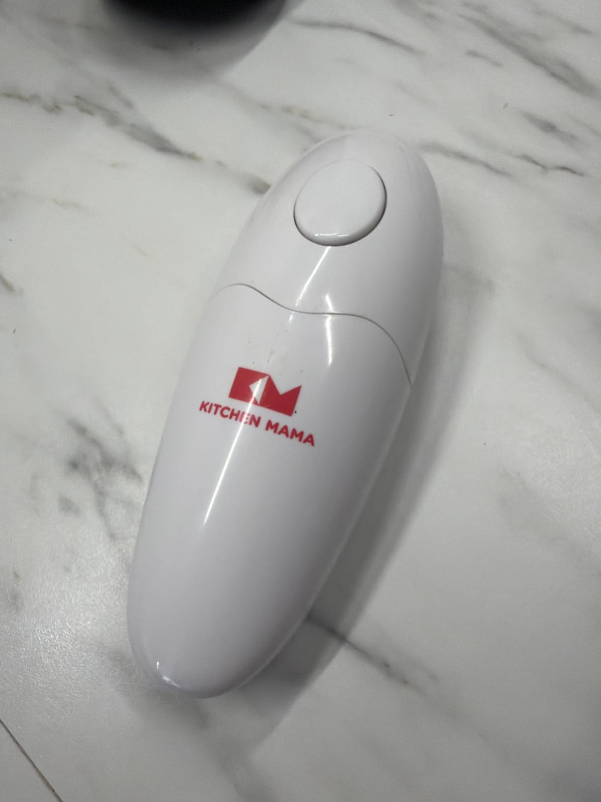 Kitchen Mama Auto Electric Can Opener, White customer photo 1