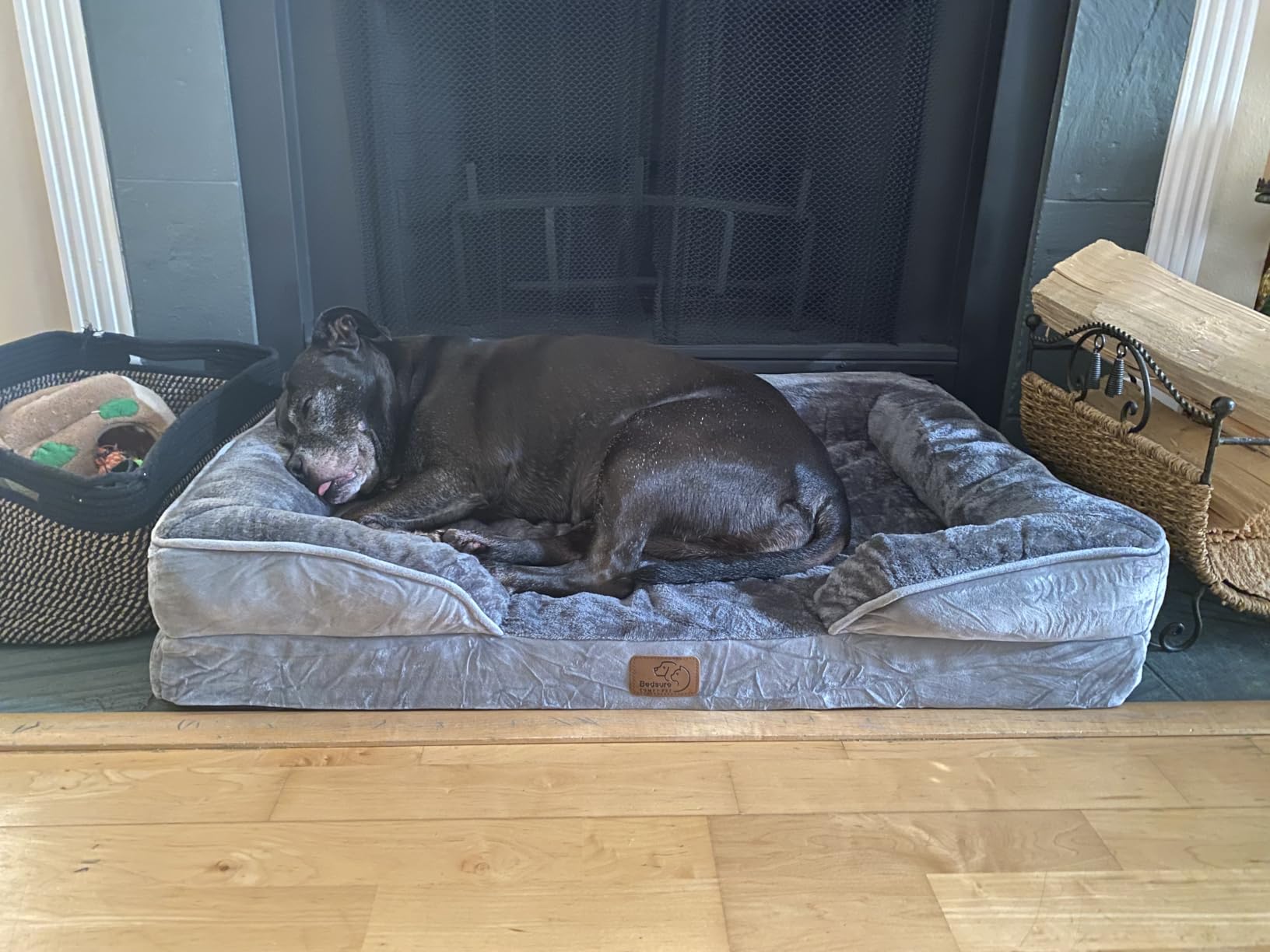 Bedsure Orthopedic Dog Beds Large Sized Dog Washable Original Design customer photo 1
