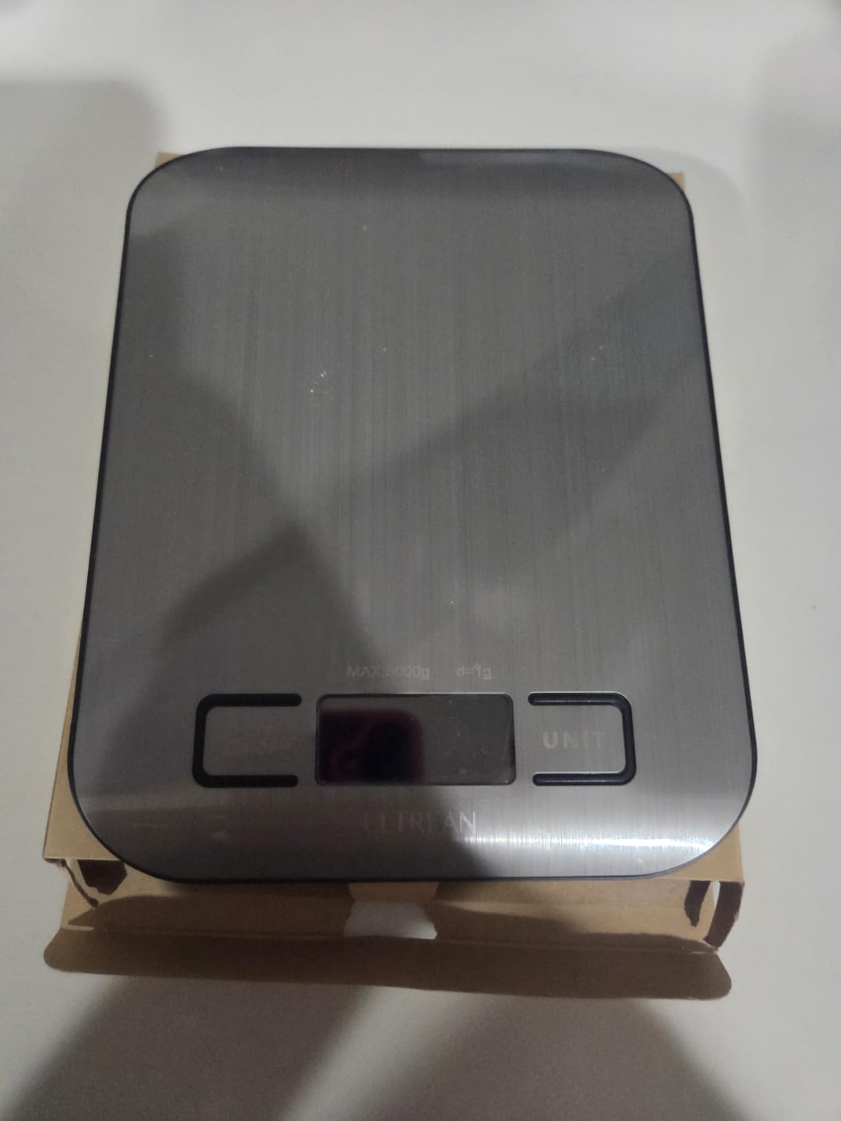 Ultrean Food Scale, Digital Kitchen Scale with LCD Display, Weight Grams and Ounces for Baking Cooking and Meal Prep, 6 Units with Tare Function, 304 Stainless Steel, 11lb (Batteries Included) customer photo 1