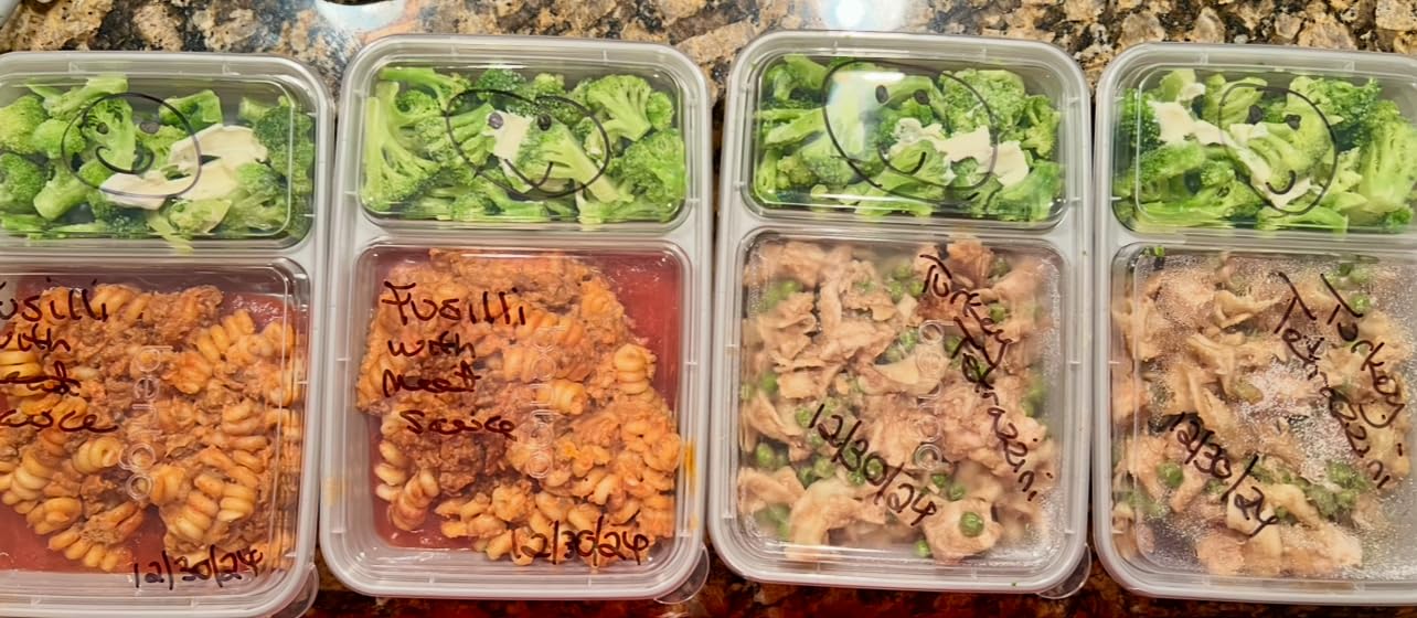 Bentgo Prep 2-Compartment Meal Prep Containers with Lids, 20 Piece Set customer photo 2