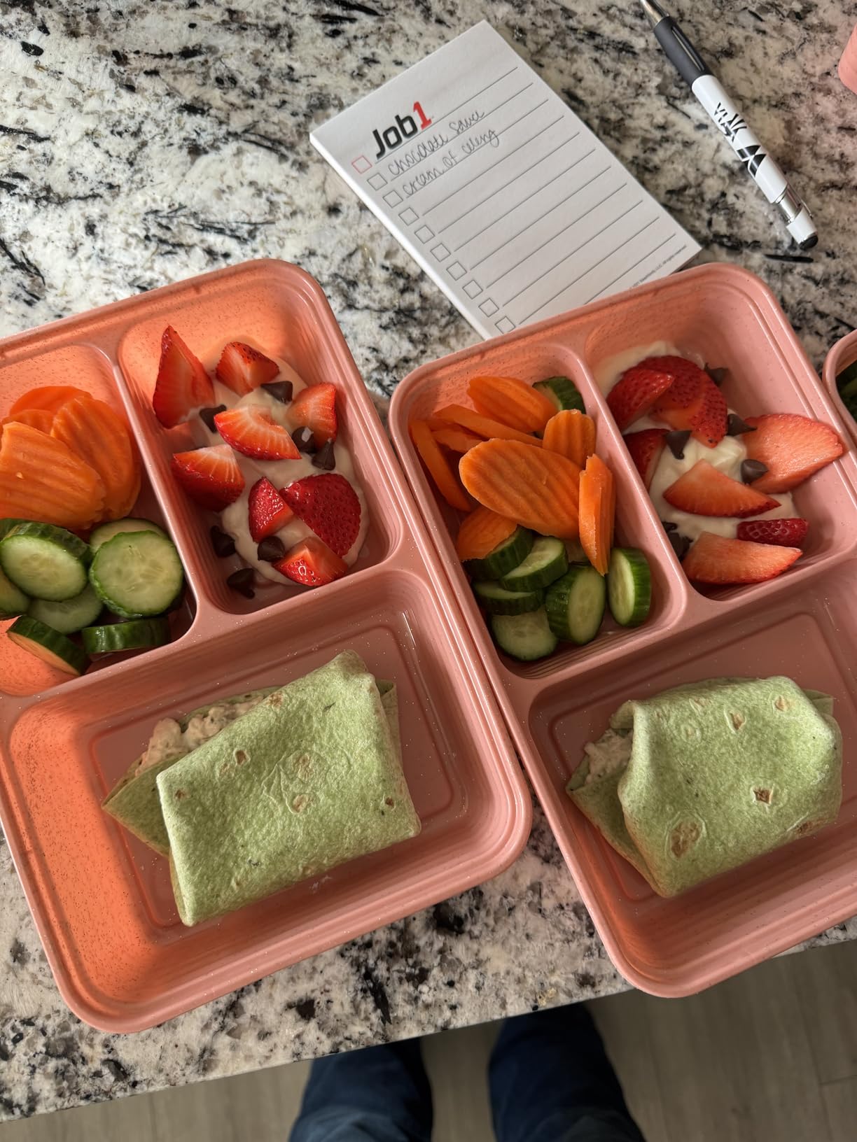 Bentgo Prep 3-Compartment Meal Prep Containers with Lids, 20 Piece Set customer photo 1