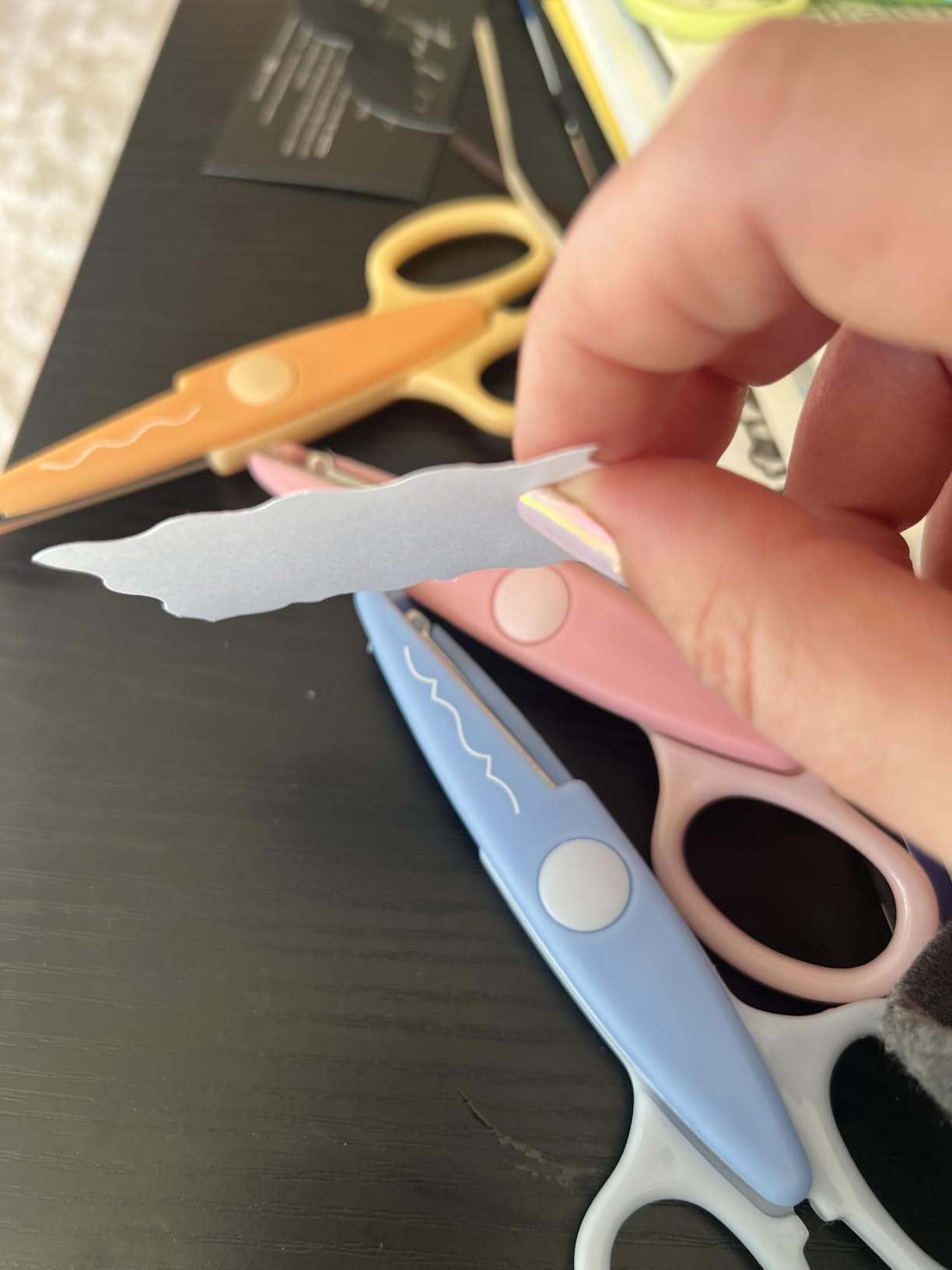 Mr. Pen- Craft Scissors Decorative Edge, 6 Pack, Bright Zig Zag Scissors customer photo 1