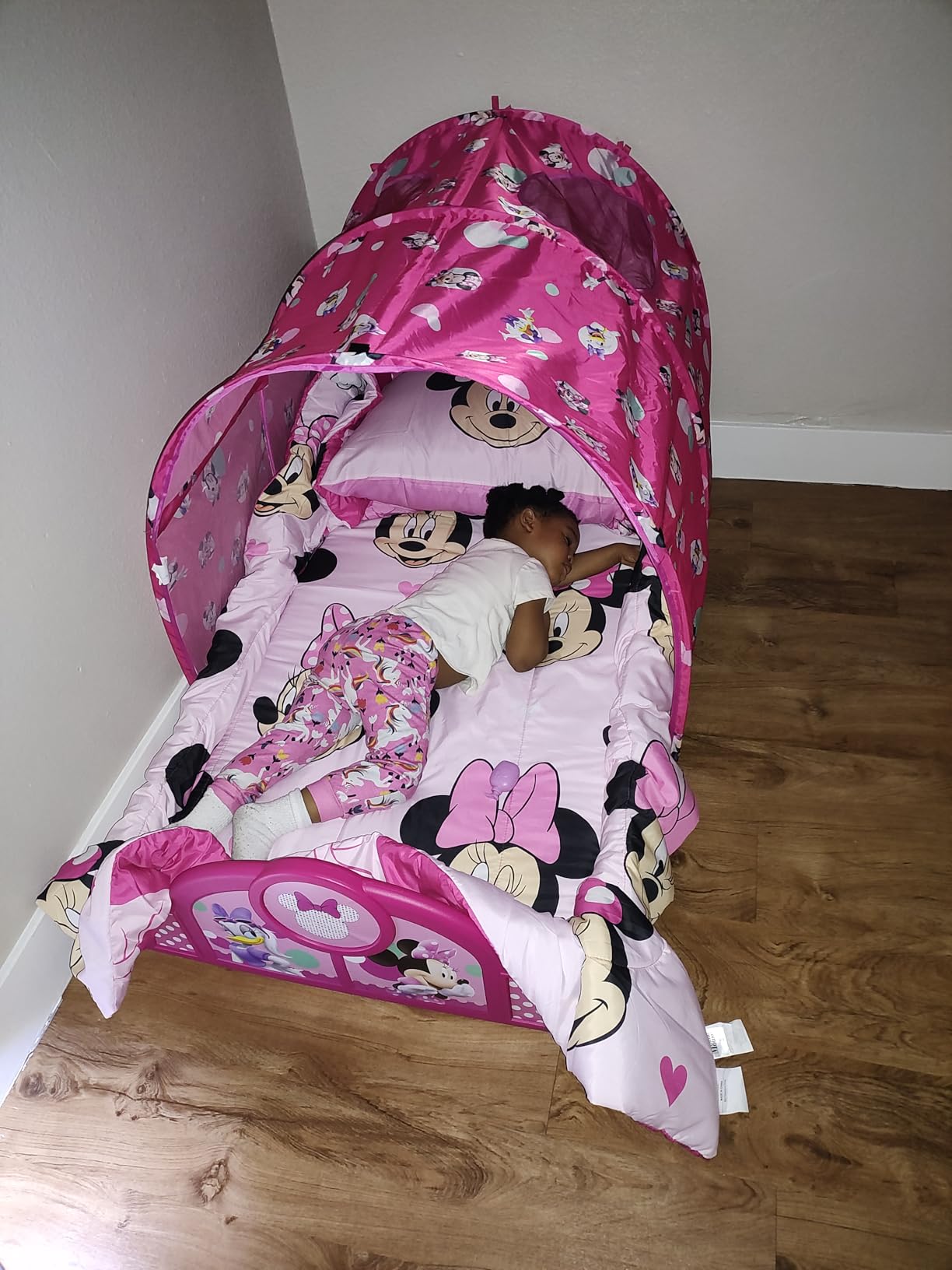Marvel Spider Man Sleep and Play Toddler Bed with Tent by Delta Children customer photo 1
