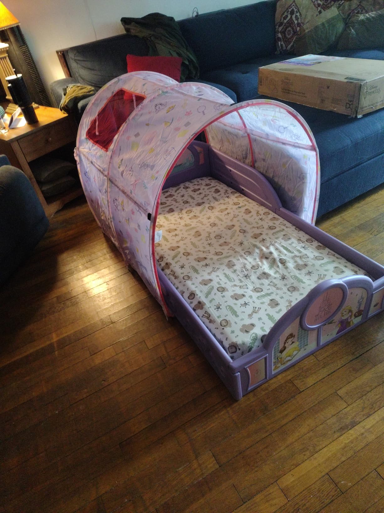 Marvel Spider Man Sleep and Play Toddler Bed with Tent by Delta Children customer photo 2