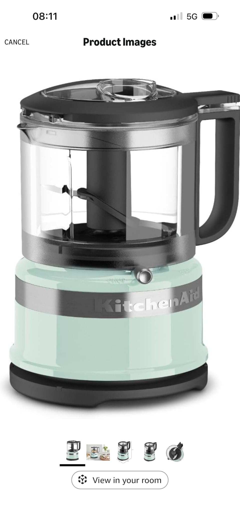 KitchenAid 3.5 Cup Food Chopper KFC3516PT, Pistachio customer photo 2