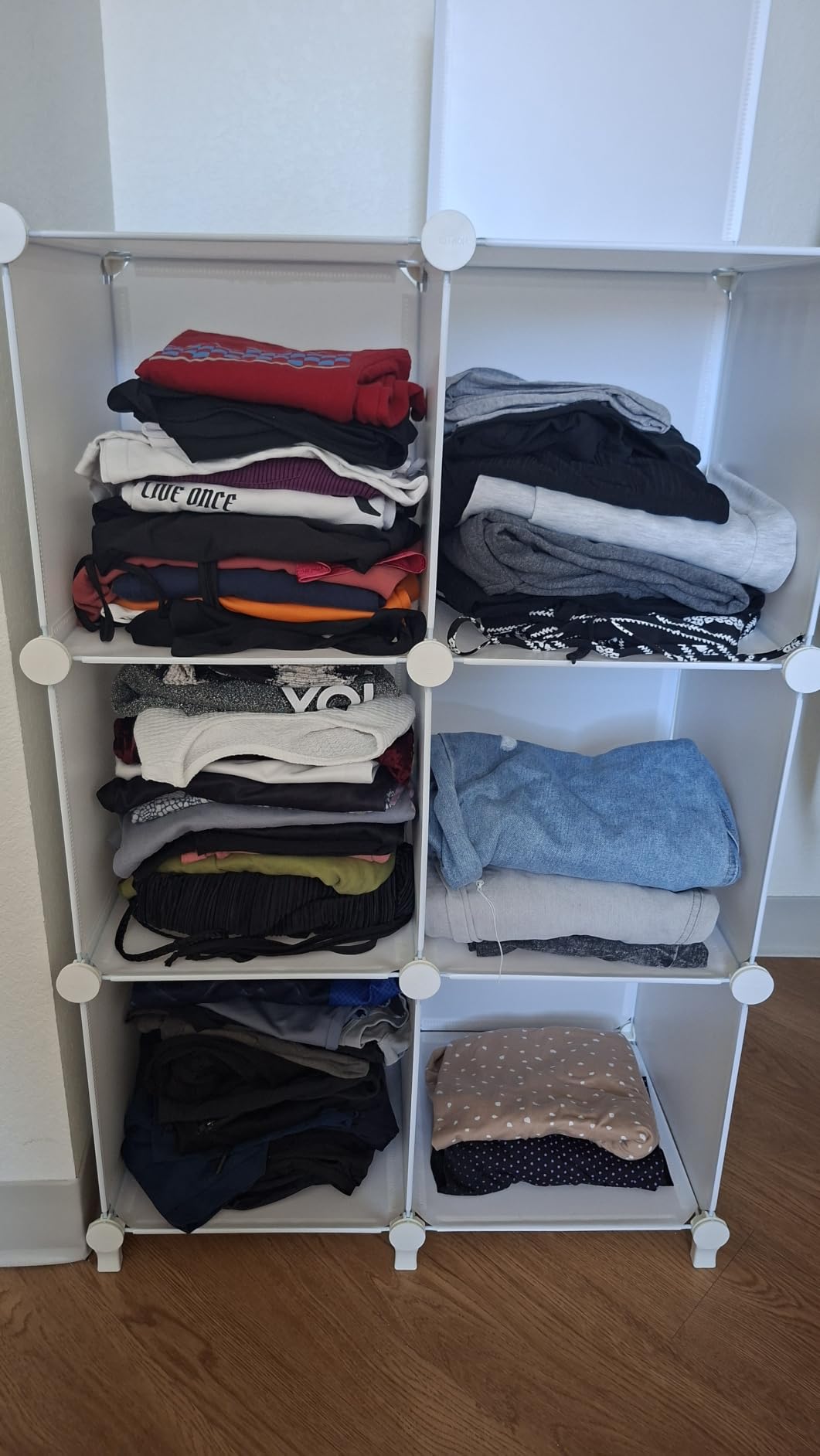 Stackble Cube Storage Organizer Modular Closet Organizers and Storage customer photo 2