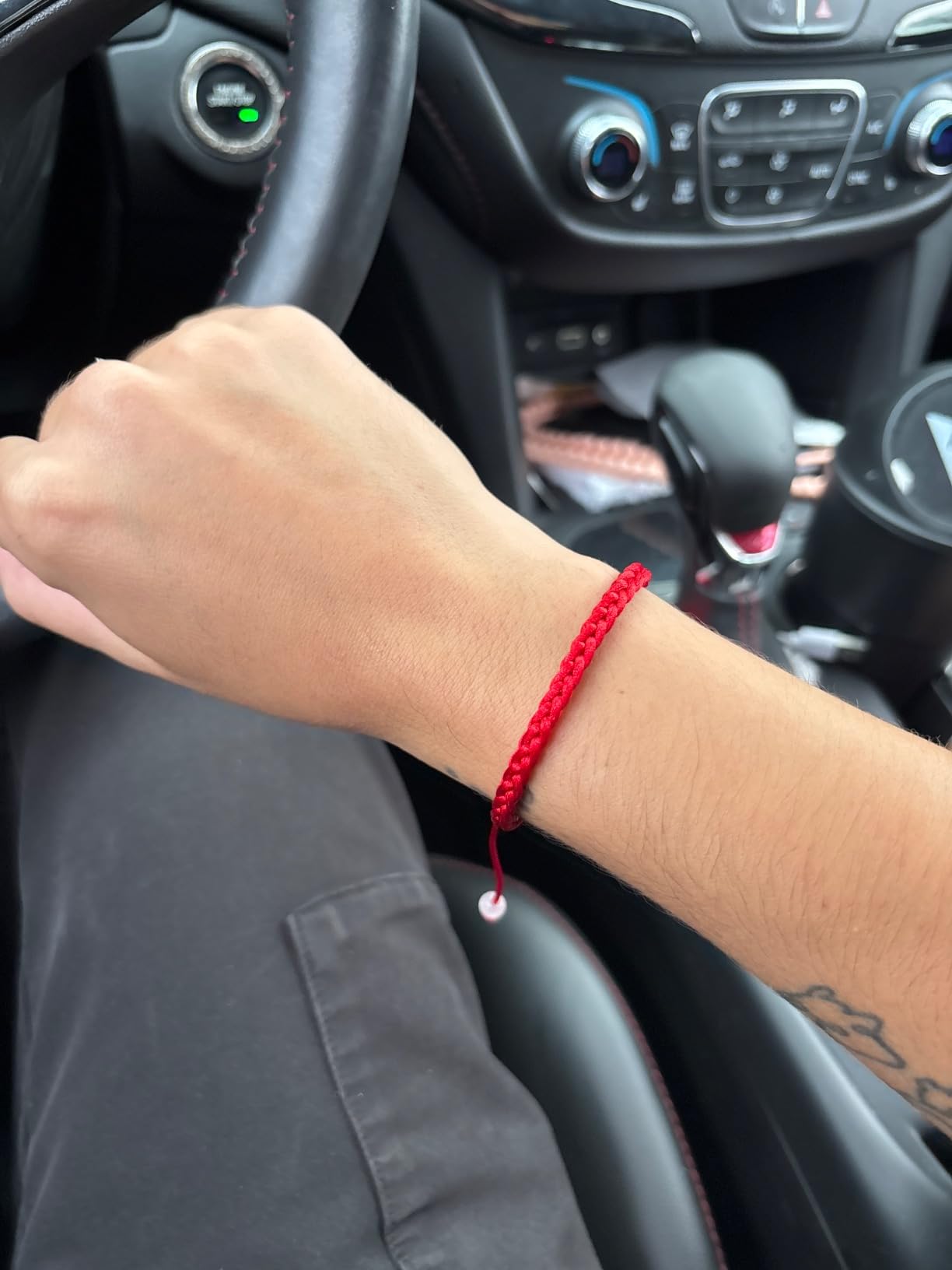 Desimtion Couples Bracelets Red String of Fate Matching Bracelets for Couples Gifts for Him and Her, Long Distance Relationship Gifts for Girlfriend and Boyfriend customer photo 2